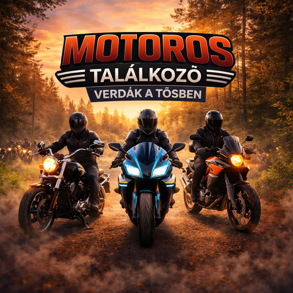VI. MÁRKAFÜGGETLEN MOTOROS TALÁLKOZÓ - TŐSERDŐ