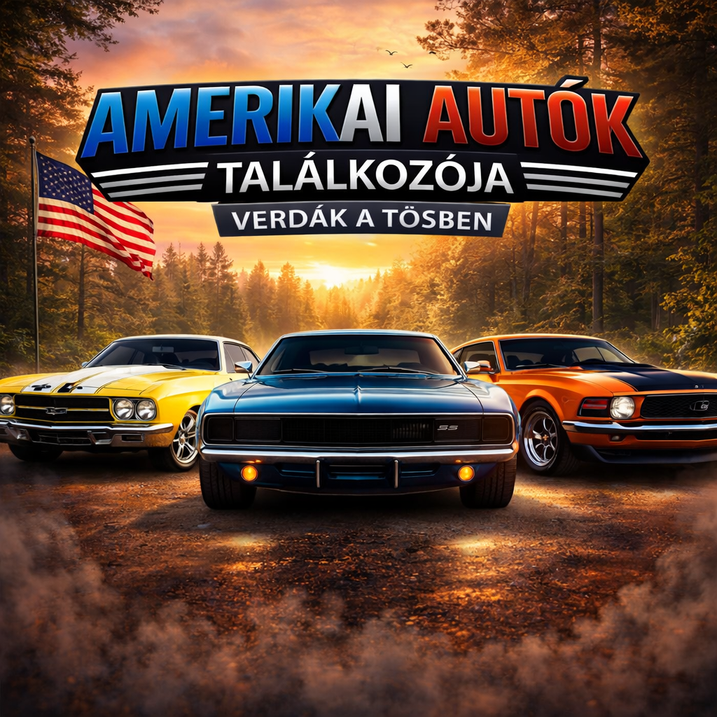 VII. AMERIKAI AUTÓK TALÁLKOZÓJA–TŐSERDŐ